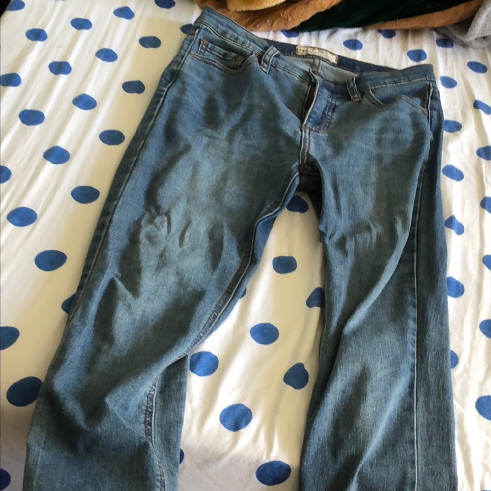 Free people ankle skinny jeans